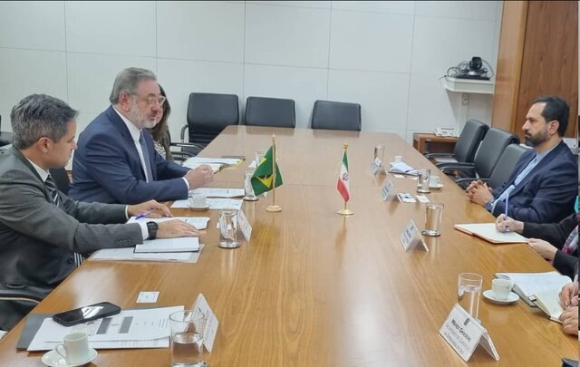ارتقای مراودات تجاری، موضوع دیدار سفیر ایران با یک مقام برزیلی